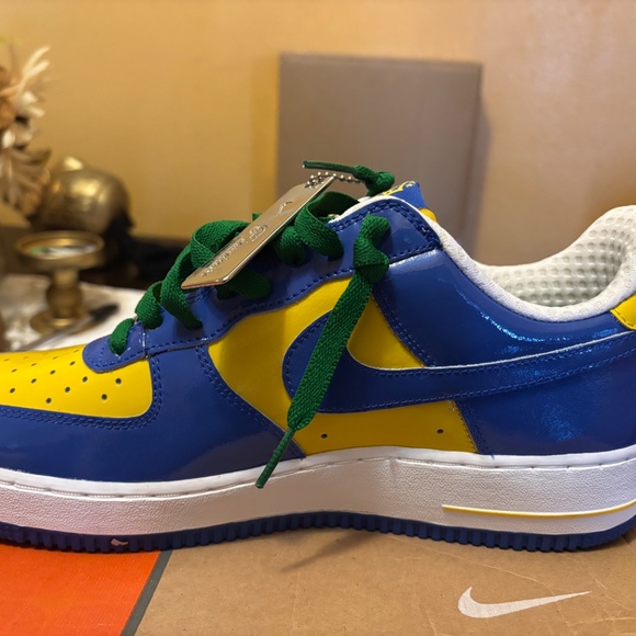 Vintage AF1 Brazil 🇧🇷 Size 9 New in Box - Picture 11 of 16